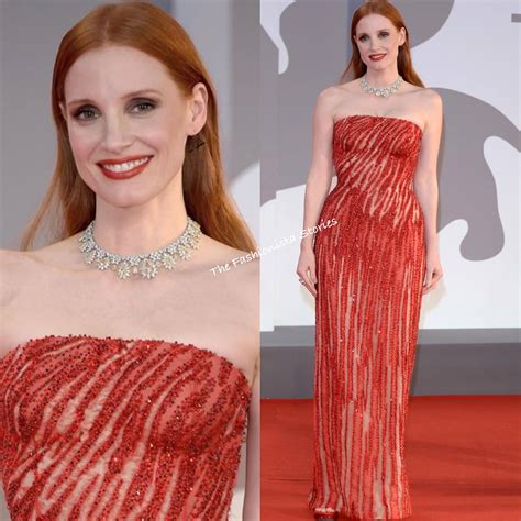 jessica chastain atelier versace